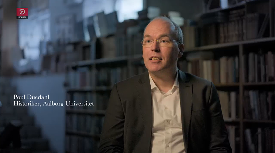 Professor Poul Duedahl medvirker i programmet ’Liget i tønden”, som kan streames på DR. Foto: Screenshot, DR.