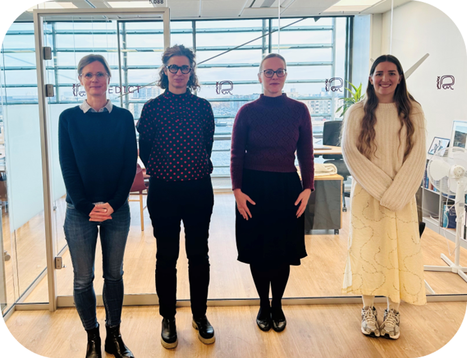 Lene Cividanes, Kristine Allin, Gry Poulsen, Nadja Riis